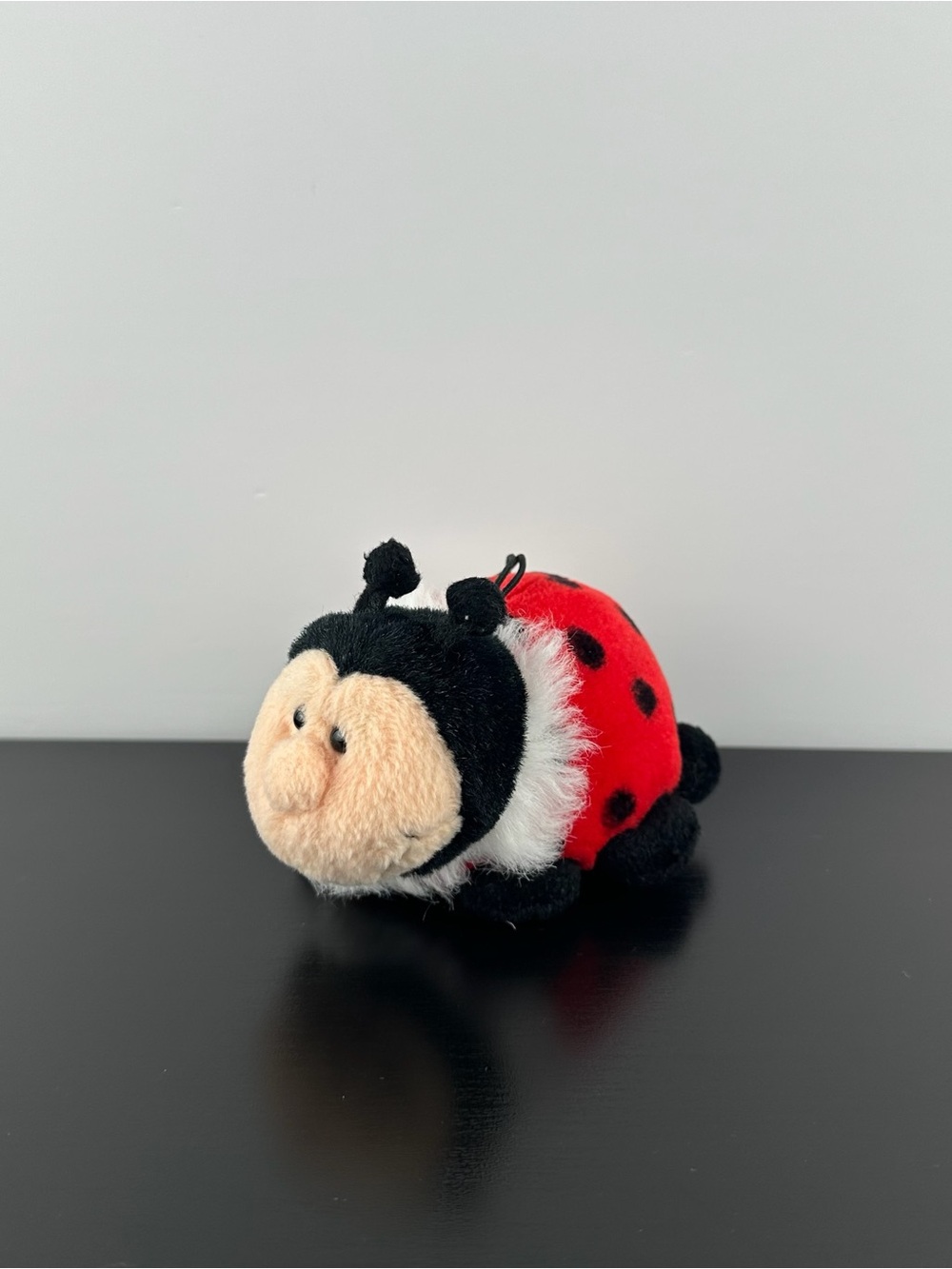 Nici Rare Ladybug 4.5” Red Black Spotted Lady Bug Beetle Plush Stuffed Animal